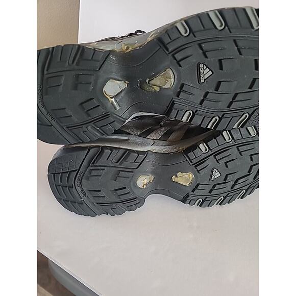 Adidas Gore-Tex Mens Size 6 Black Hiking Trail Mid Top Shoes ClimaProof - Picture 13 of 13